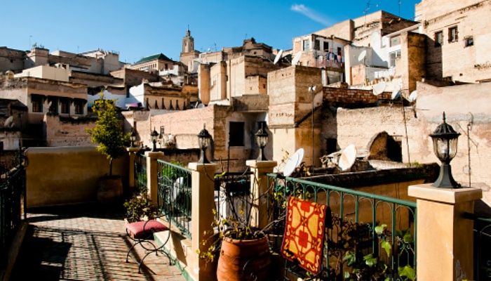 Vista de Fez, en Marruecos