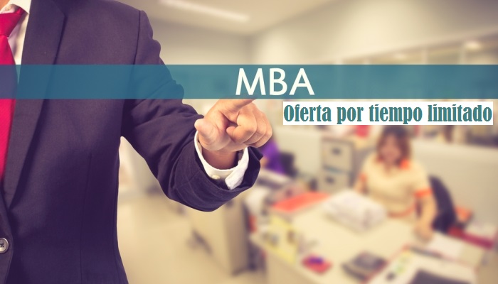 Asegura tu futuro profesional con un MBA certificado por 279 euros