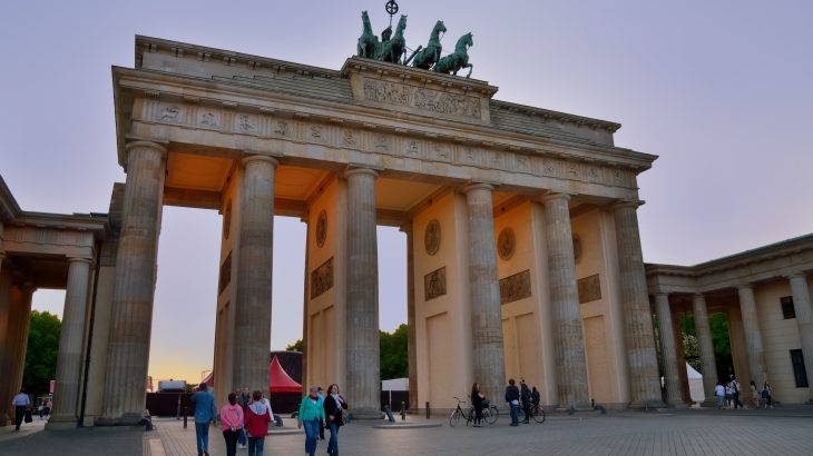 Puerta de Brandemburgo, en Berlín