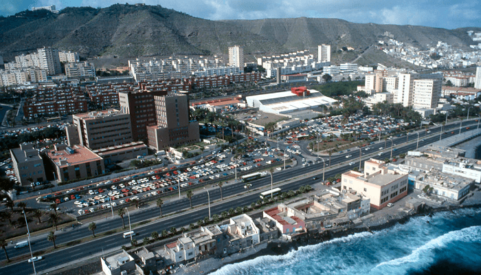 Vista aérea del Campus de San Cristóbal de la Universidad de Las Palmas | ULPGC