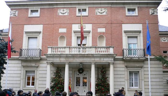 Fachada principal del Palacio de La Moncloa | Autor: Antonio Dominguez Prado