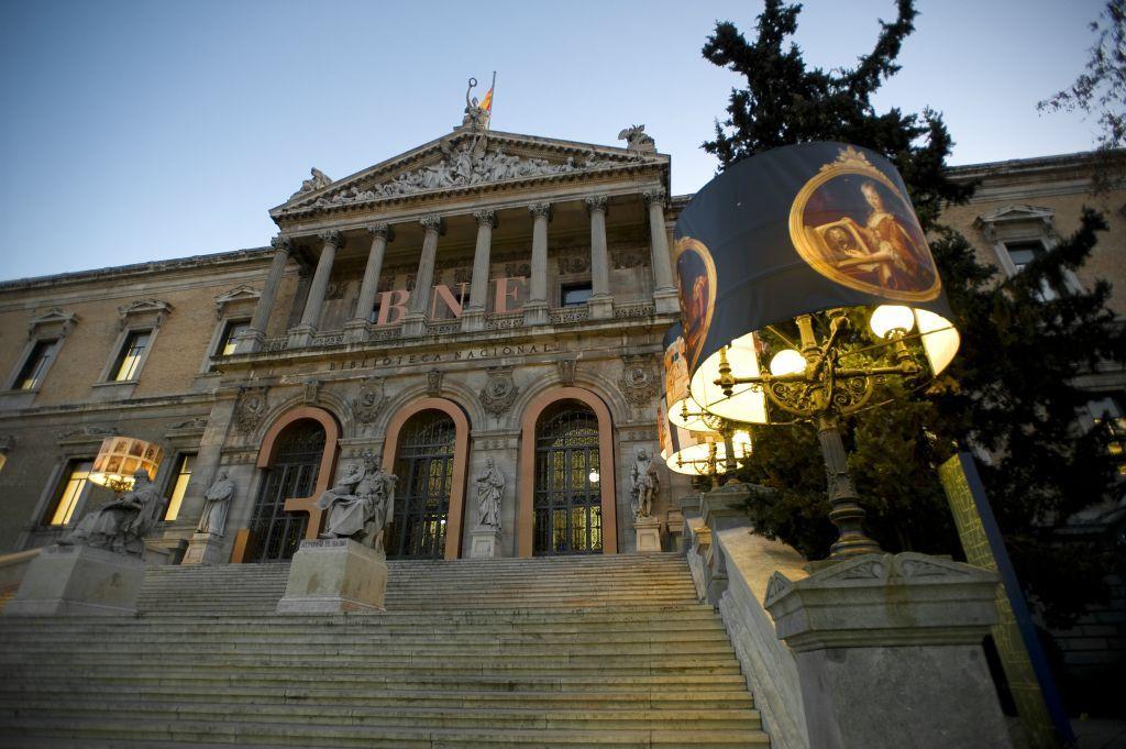 Fachada de la Biblioteca Nacional. | BN