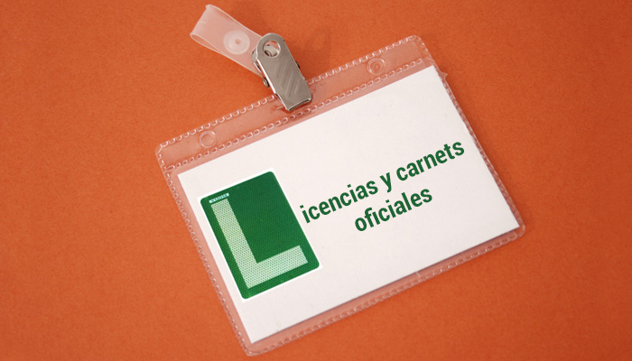 Licencias y Carnets Oficiales: Aire, tierra y mar