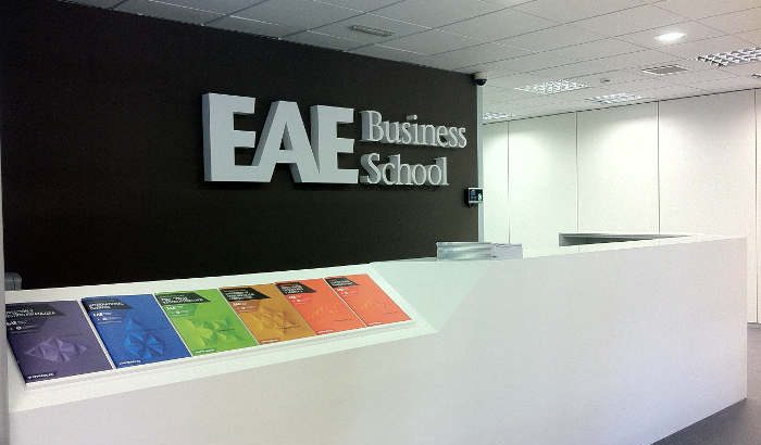 Recepción de EAE Business School en Madrid