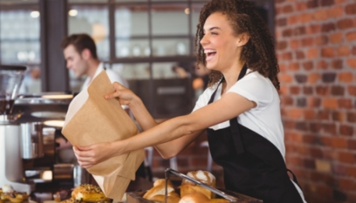 Trabajos apetitosos y recién salidos del horno