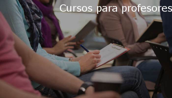 Cursos para profesores que llegan en los próximos días