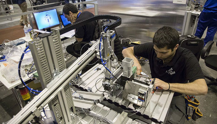 Alumnos de FP en la competición Spain Skills de 2015 | Todo FP/Ministerio de Educación