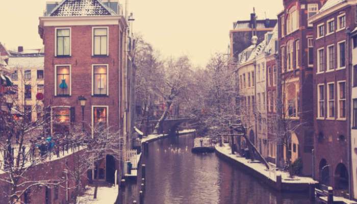Canal en Utrecht (Holanda), uno de los destinos del programa Universtage | dvoevnore/shutterstock