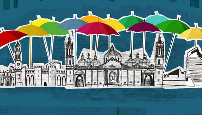Fragmento del cartel anunciador "ZGZ Ciudad Antirumores" | Ayuntamiento de Zaragoza