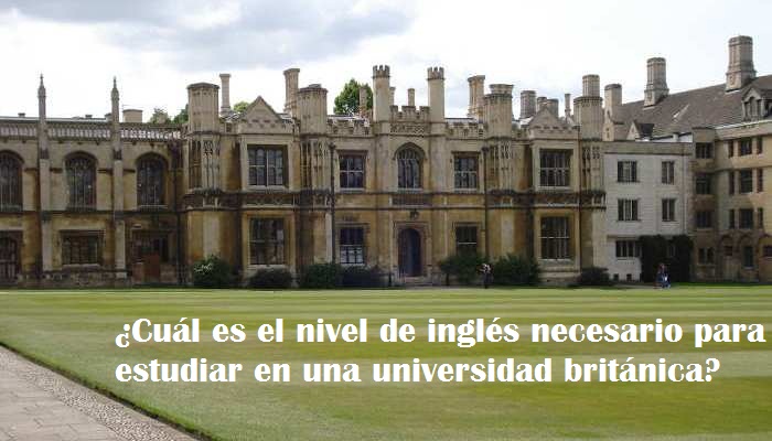 Objetivo: estudiar en una universidad de habla inglesa