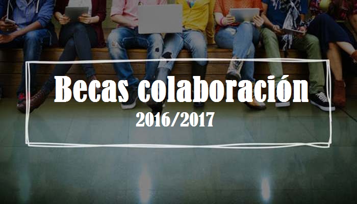 Llegan 2.356 becas de colaboración del Ministerio de Educación