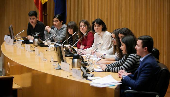 Los niños alzan su voz en el Congreso