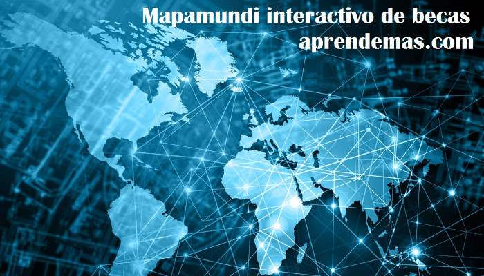 Un mapamundi interactivo de becas para 2017