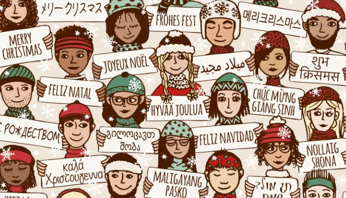 Frases y expresiones para vivir una Navidad multilingüe