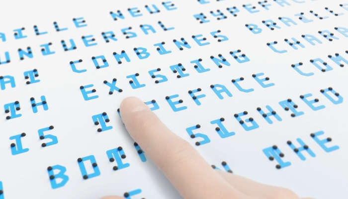 El Braille se reinventa para ser comprensible por todos