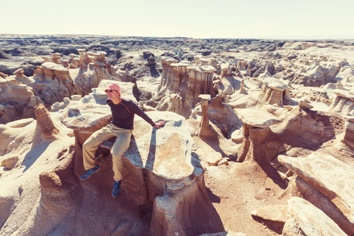 Bisti badlands