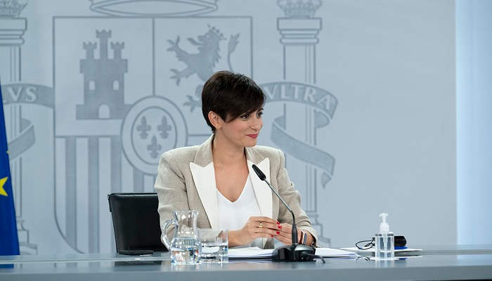 Las ayudas FPU suponen este año un 4% más de contratos a investigadores. En la imagen: la ministra de Política Territorial, Isabel Rodríguez, en Consejo de Ministros | lamoncloa.gob.es 