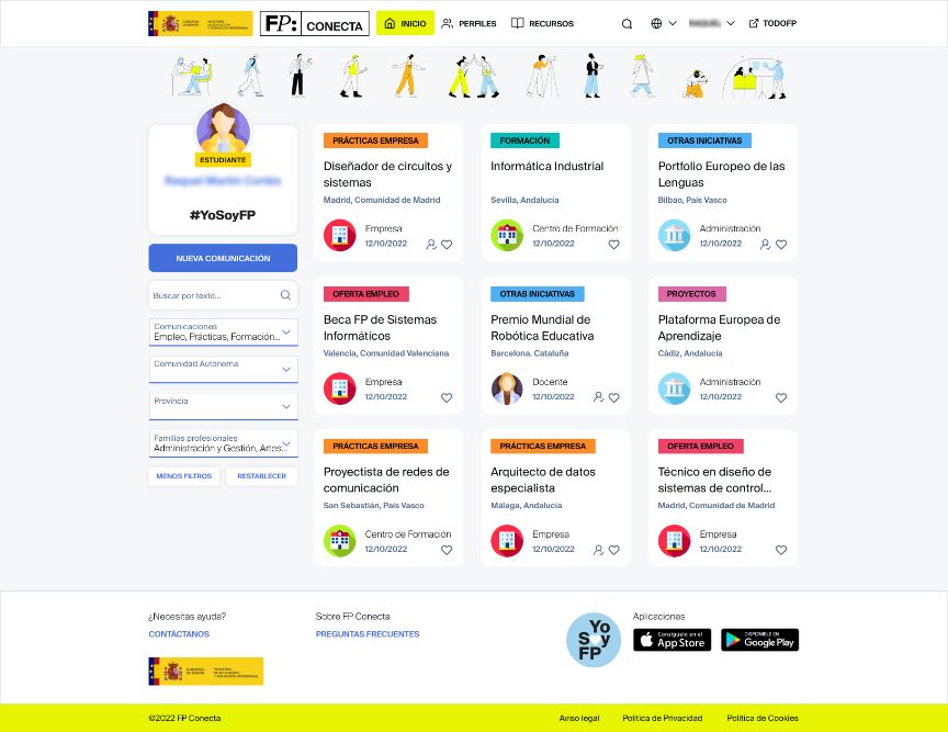 Llega la red social FP Conecta del Ministerio de Educación: "el LinkedIN de la Formación Profesional"