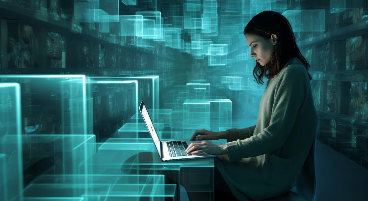 Joven profesional de la tecnología trabajando con el ordenador. | freepik