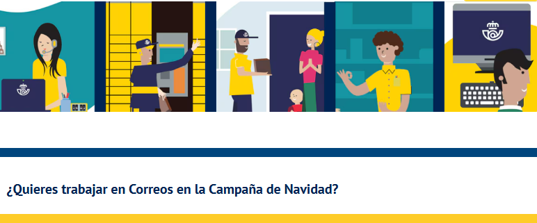 Correos abre nuevas vacantes para jóvenes y campaña de Navidad en su portal de empleo