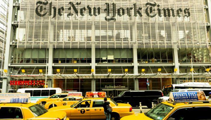 Sede de The New York Times, en NY. | Graphiknation/Getty